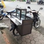 gerobak sepeda motor aluminium