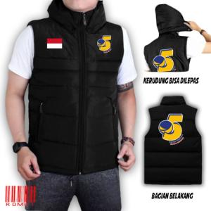 Konveksi Rompi NasDem Partai - Hitam, M