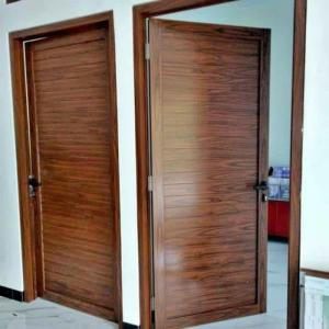 pintu swing Dan jendela swing, motif urat kayu