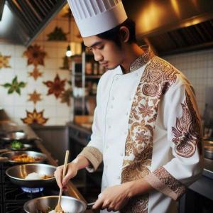 Konveksi Seragam Batik Chef Koki