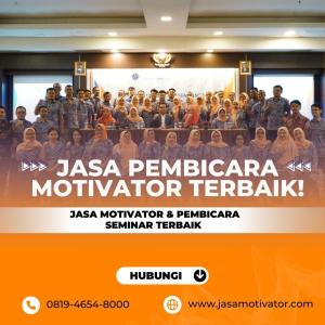 MOTIVATOR GUCI TEGAL & JASA NARASUMBER PEMBICARA MOTIVATOR GUCI TEGAL - Coach Wahyudi SMT