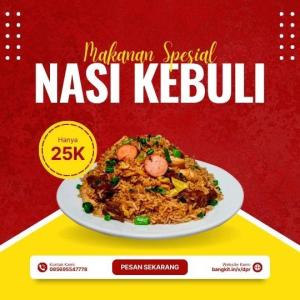 nasi box karyawan di Srengseng Sawah