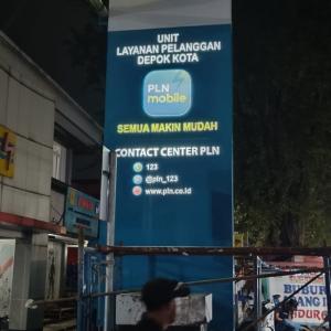 produsen lampu sign murah di rawalumbu