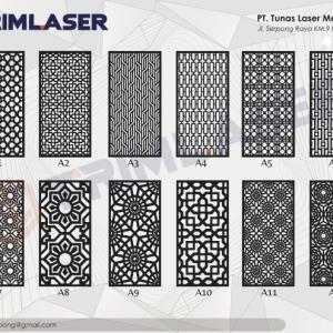 Jasa Laser Cutting Plat Besi | Stainless | Aluminium - M1