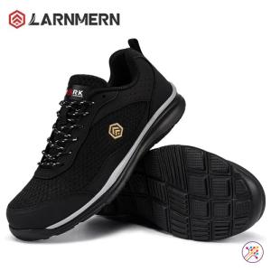 Sepatu Safety Keamanan Kerja Larnmern CE L112981 Eropa Sporty Import - L112981 Hitam, 40