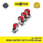 Hasston Roda Gepeng 40mm 1Set / Roda Kastor / Caster Wheel (3361-041)