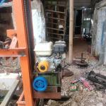 mesin bor sumur mini crane