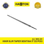 Hasston Kikir Slim Taper 3" Segitiga (12 Pcs) (1630-201)