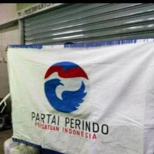 BENDERA PATAKA PARTAI PERINDO 90x135 CM - FULL BORDIR - 1 MUKA