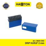 Hasston Drip Huruf 2mm / Letter Punch (0920-002)