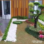 Taman rumput Jepang minimalis outdoor A . 44