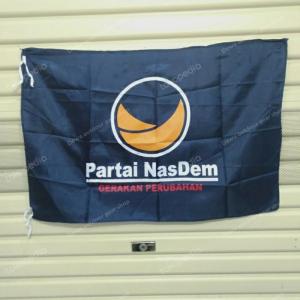 bendera partai NasDem 60 x 90 cm