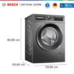 Bosch WGG454E1ID Mesin Cuci / Washing Machine Front Loading 10 Kg Series 6 Black