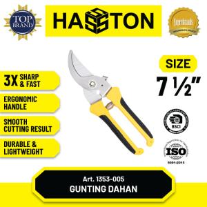 Hasston Gunting Bunga Stainless Steel 8" / Gunting Tanaman (1353-005)