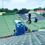 Pelapis anti bocor atap genteng beton waterproofing membran bakar