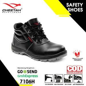 Sepatu Safety Cheetah 7106 Hitam Original - JBS Ares, 10