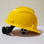 Safety Helm Proyek - Model Putar Grosir - Kuning