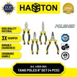 Hasston Tang Set 4Pcs Poles 6'' / Tang Mini Kombinasi (4253-004) - Poles