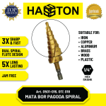Hasston Mata Bor Pagoda Spiral / Pagoda Multi / Hss Titanium Coated (0501)