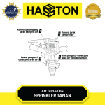 Hasston Semprotan Air / Sprinkle Taman (2233-064)