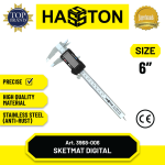 Hasston Sketmat Digital / Sketmat Besi Baja / Sigmat / Jangka Sorong (3968)