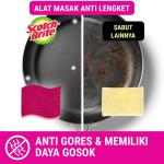 3M Scotch-Brite Sabut Spons Cuci Piring 1-34 - Value Pack