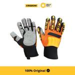 Krisbow Glove Sarung Tangan Safety Synthetic Size L - Oranye