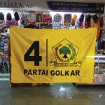 Bendera Besar Partai Golkar Ukuran 200x300cm dan 150x225cm - Ukuran 300x200