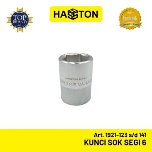 Hasston Kunci Sok Chrome Segi 6 - Gagang Sok 3/4" (1921) - 23mm