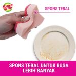 3M Scotch-Brite Sabut Spons Anti Bakteri/ Anti Gores