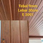 Plafon PVC doff laminate lebar 30cm ready