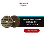 3M™ Cut & Polish Unitized Wheel 7A MED - [2 x 0,25 x 0,25 in]