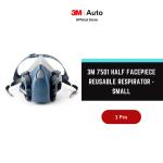 3M™ 7501 Half Facepiece Reusable Respirator Size S