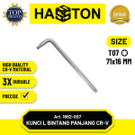 Hasston Kunci L Bintang Panjang CRV Lubang Tengah (T06 - T60) (1862)
