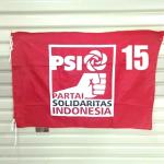 Bendera Partai PSI 60 x 90