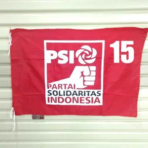 Bendera Partai PSI 60 x 90