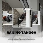 Jasa Railing Tangga Besi Minimalis Klaten