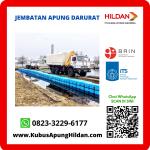 Jembatan Apung Darurat BNPB dan Supplier Kantong Jenazah untuk Penanganan Bencana