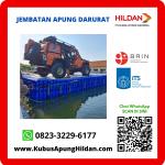 Jembatan Apung Darurat BNPB Bencana Banjir dari PT Hildan Fathoni Indonesia