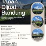 LEGAL! HUB : 0878-2422-2049, Jual Tanah Emas Dekat Metro Indah Mall Bandung