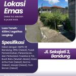 LEGAL! HUB : 0878-2422-2049, Jual Tanah Emas Dekat Metro Indah Mall Bandung