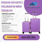 TOP.1!TELP. 0856-9282-2800, Jual Koper Umroh Custom Logo Travel Bau-Bau, AKM