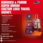 RESMI! HUB: 0856-9282-2800, Jual Koper Umroh Custom Logo Travel Banjarmasin, AKM