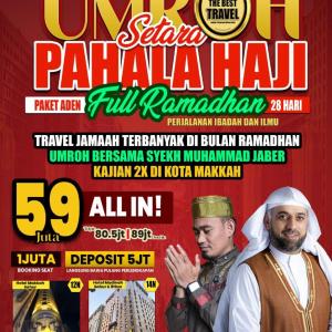 OFFICIAL! TELP. 0811-8134-882, Umroh Plus Al Aqsa Palembang, Jannah Firdaus