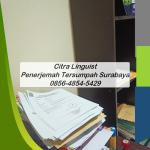 TERPERCAYA! 0856-4854-5429, Legal Translator Surabaya