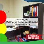TANYA DULU! 0856-4854-5429, Penerjemah Resmi Tersumpah Surabaya