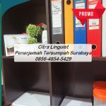 AMANAH! 0856-4854-5429, Jasa Penerjemah Tersumpah Online Surabaya