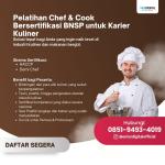 KOMPETEN! TELP. 0851-9493-4019, Harga Sertifikasi Chef Tarakan