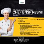 UNGGULAN! HUB: 0851-9493-4019, Harga Sertifikasi Chef Kabupaten Bogor