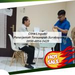 PROSES CEPAT! 0856-4854-5429, Penerjemah Tersumpah Online Surabaya